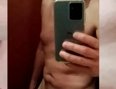 Hot Guy Nico Cums Hard Watching Hard Cock Selfie