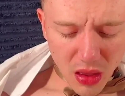 Passionate Couple in Intimate Bareback Anal with Intense Handsfree Cumshot and Creampie