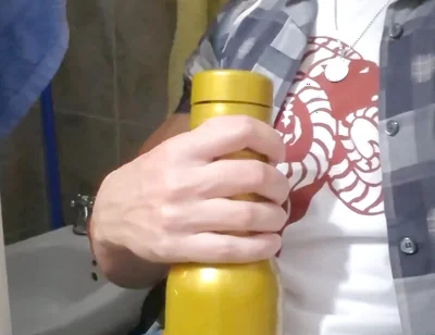 Fucking Fleshlight Clothed!