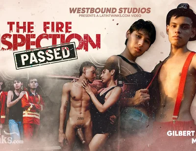 Gilbert Moon Can't Afford to Close His Club, so He Pays Firefighter Maicol with a Blowjob and His Ass