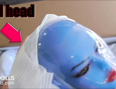 Sex Doll Unboxing ASMR and Rubbing Tits