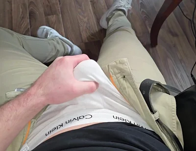 POV College Pump! Muscular Stepdaddy Hardens Thick Cock & Jerks - Follow on X Phantomgentx