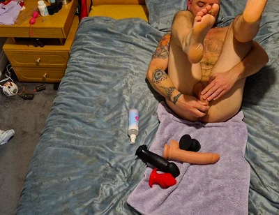 Self Ass Fucking Training