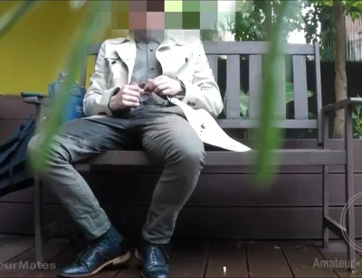 A Bench Encounter Turns Into a Public Piss Humiliation