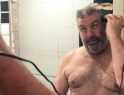 Before the Fight - Silver Daddy Boxer POV