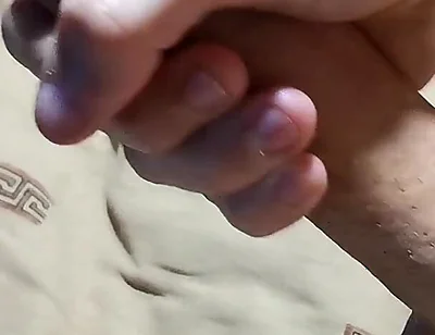 Huge Moaning Orgasm and Powerful Fountains of Sperm