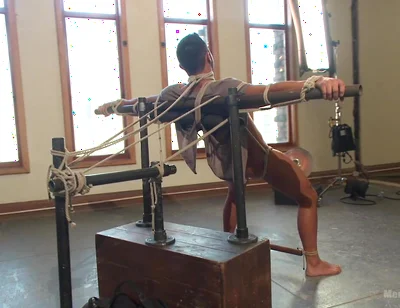 Kick Ass Bondage Positiion - Shockspot Fucked - Cruelly Edged