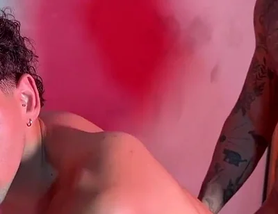 Big Dick Papi Muscle Latin Stud Azael Maluma Fucks Cute Twink Bareback