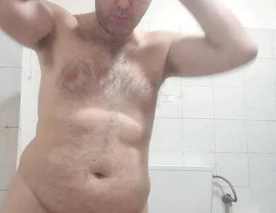 I Am All Naked in the Bathroom