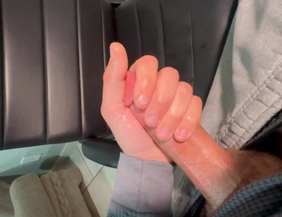 Powerful Cumshot After Edging and Moaning