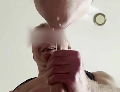 The Old Man Can't Cum From a Student's