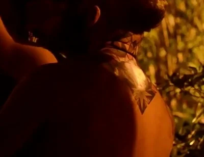 Sub Is Restrained and Used by Bearded Master in a Public Park.