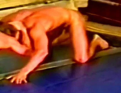 Oiled Muscle Hunks Wrestling Into Sloppy Anal Creampie