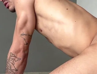 Big Dick Fucks Muscle Ass Bareback Anal Latino Tatted Stud