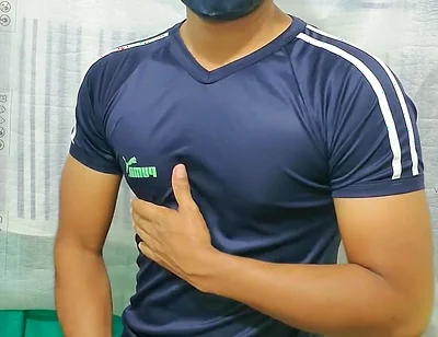 Gay Muscular Indian Masturbates