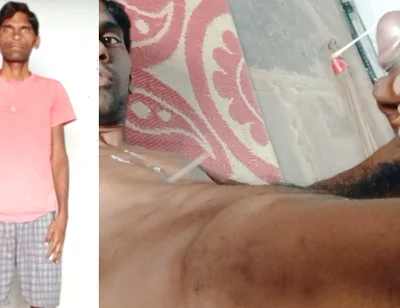 Rajesh Playboy 993 Masturbating Big Cock and Cumming on the Chest. Spanking Butt Stroking Dick