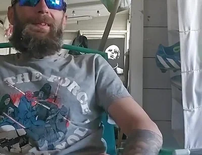 Smoking Fetish Masturbation at the Allotment