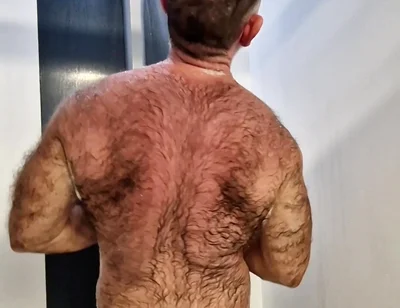 Hairy Jack Taking a Shower