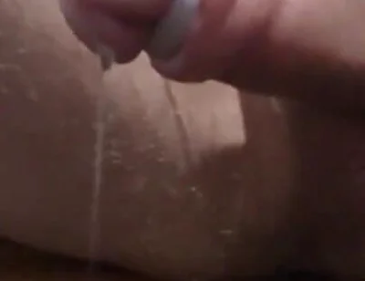 Dripping Cock to Orgasm by E-stim