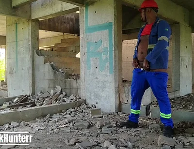 Alone in the Building at Lunchtime