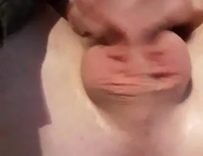 Jerking off From Above