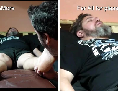 Fer Worship His Teacher Dancing Teddy (nice Bear) - Full Split Screen Version