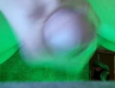 Cumming Under the Desk