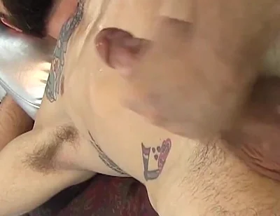 Horny Gay Leeroy Offer His Big Dick on POV Massage