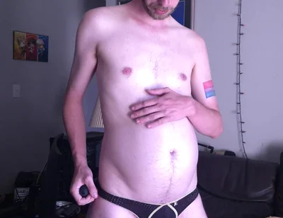 Young Mans Belly Turns Into a Orb