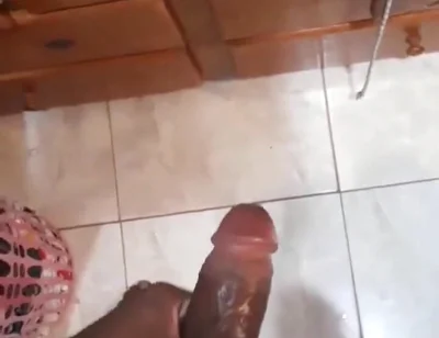 Masturbating in Front of Mirror