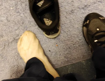 Dirtyjunkbro (dj -bro) in the Toilet, Totally Wet, Dirty Pissed Socks and Sports Shoes