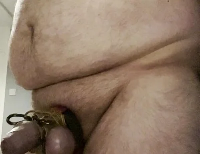Cock Bondage with Clamps Pierced Nipples! I Need New Ideas!