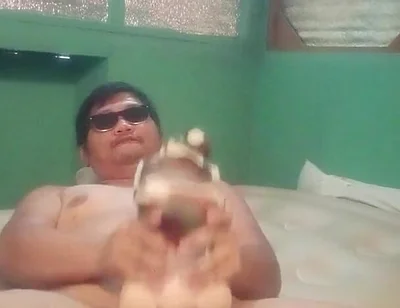 Quick Fucking My Doll on My Airbed Inside My Room