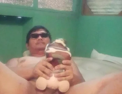 Quick Fucking My Doll on My Airbed Inside My Room
