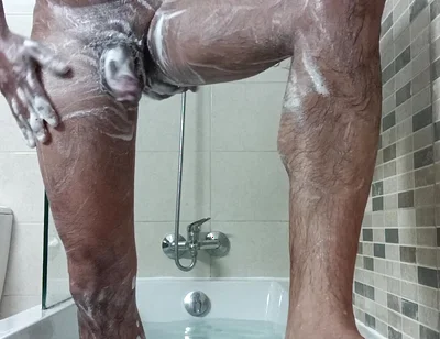 I Went to Take a Shower and Made a Video for My Followers.