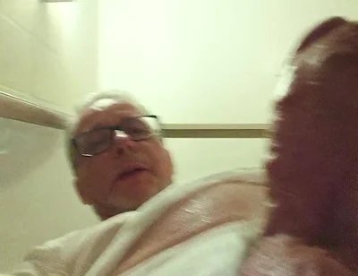 Wet T-shirt and Wet Underpants While Showering