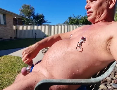 Piss on Myself in the Back Yard