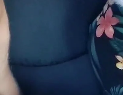 An 18-year-old Passing Teenager Sucked All the Cum Out of His Stepdad's Cock Right on the Street Near the River