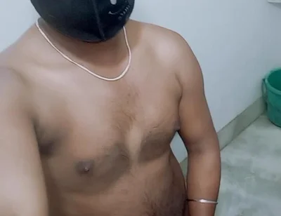 Masturbating