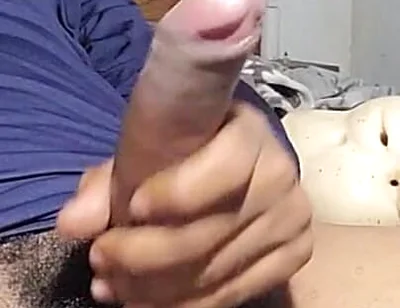 Massive Cumshot Solo Session - Big Dick Stroking & Moaning