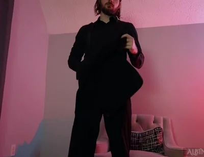 Albino Adonis - Tempting - Fpov Experience - Black Suit & Tie