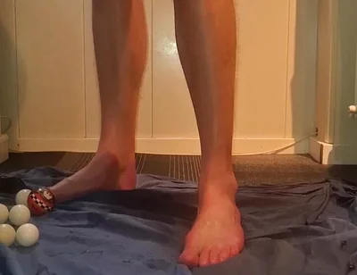 Solo Gay Anal Play - Huge Dildo's, Socks and Balls in Ass