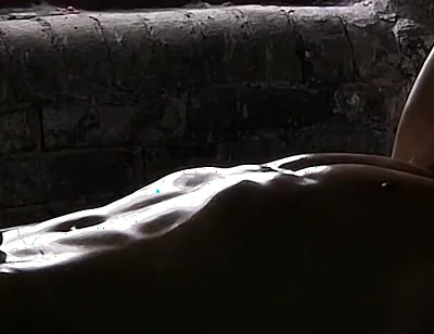 Jake tied down & jerked off!