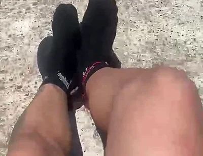 Walking Through the Castle of Cartagena and I Take off My Shoes to Rest so That You Can Worship My Feet