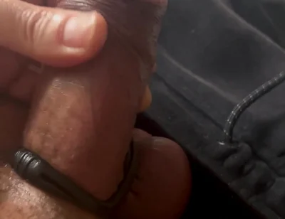 Handjob Big Cock Cut Oil Cockring