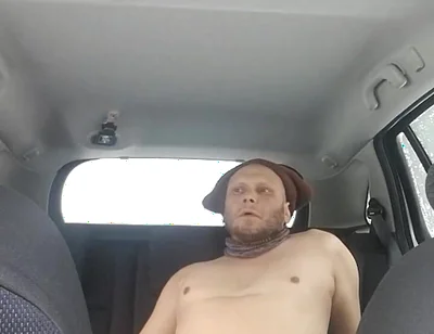 Back Seat of the Car in Parking Slot