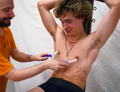 A Very Ticklish Straight Twink