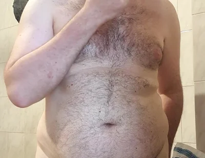 Naked Boy in Bathroom