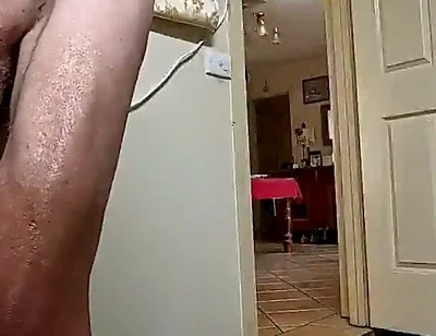 Doing a Little Excercise and Cum