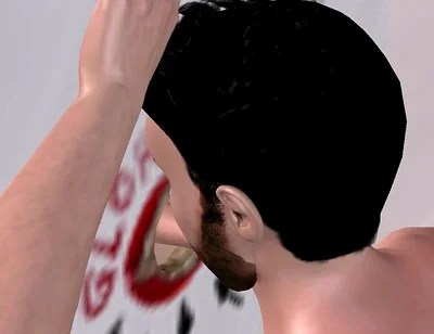 Animated 3D Gay Porn - Handsome Man Sucking Dick Through Glory Hole in Men's Toilet